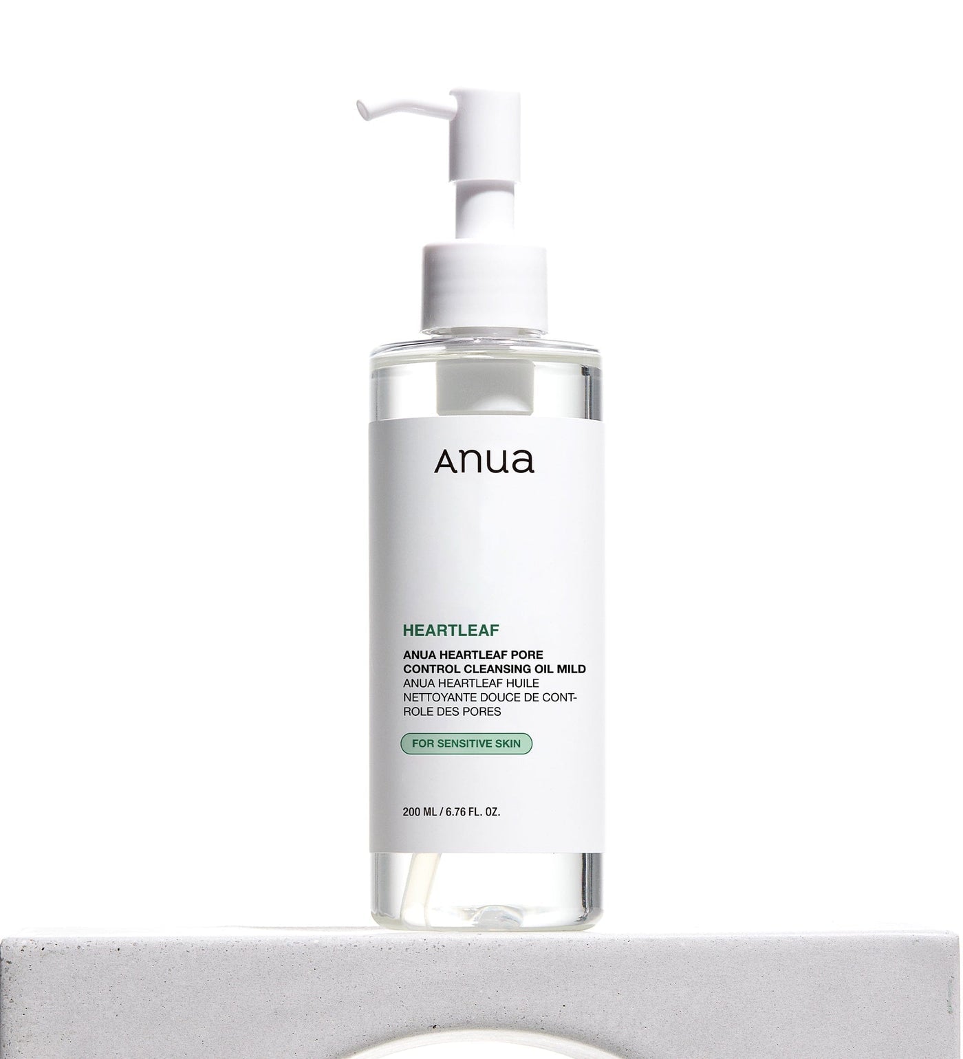 Anua Heartleaf Pore Control Cleansing Oil Mild Huile Nettoyante Démaquillante Douce pour les Pores 200ml